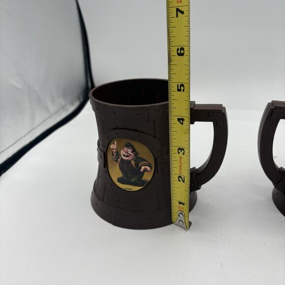 Disney Parks‎ Mugs Cups Gaston LeFou Set of 2 Beauty Beast Tavern Pub Brew E1 - Picture 4 of 11